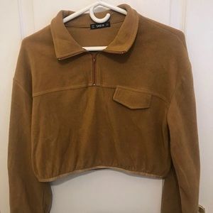 Shein Cropped Quarterzip